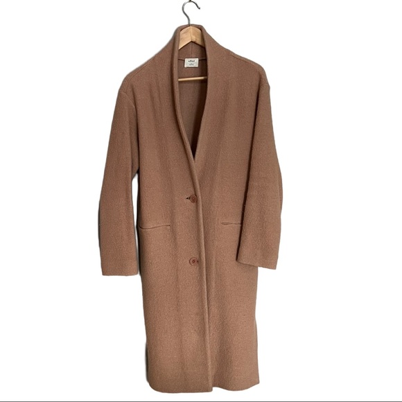 Wilfred Jackets & Blazers - 100% Marino Wool piggy pink cardigan coat by Wilfred.